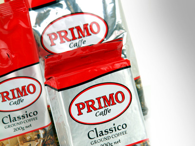 Primo Cafe Packaging