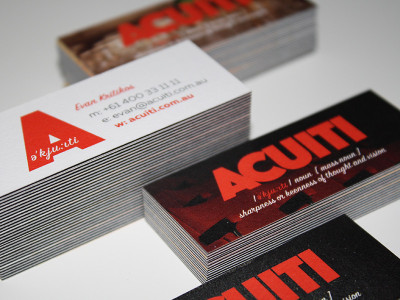 Acuiti Business Cards